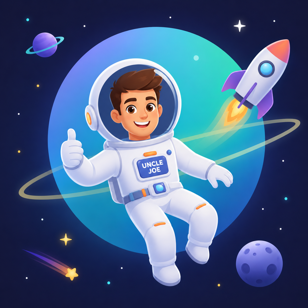 Space Max and the Lost Fraction Rocket Parts cover picture