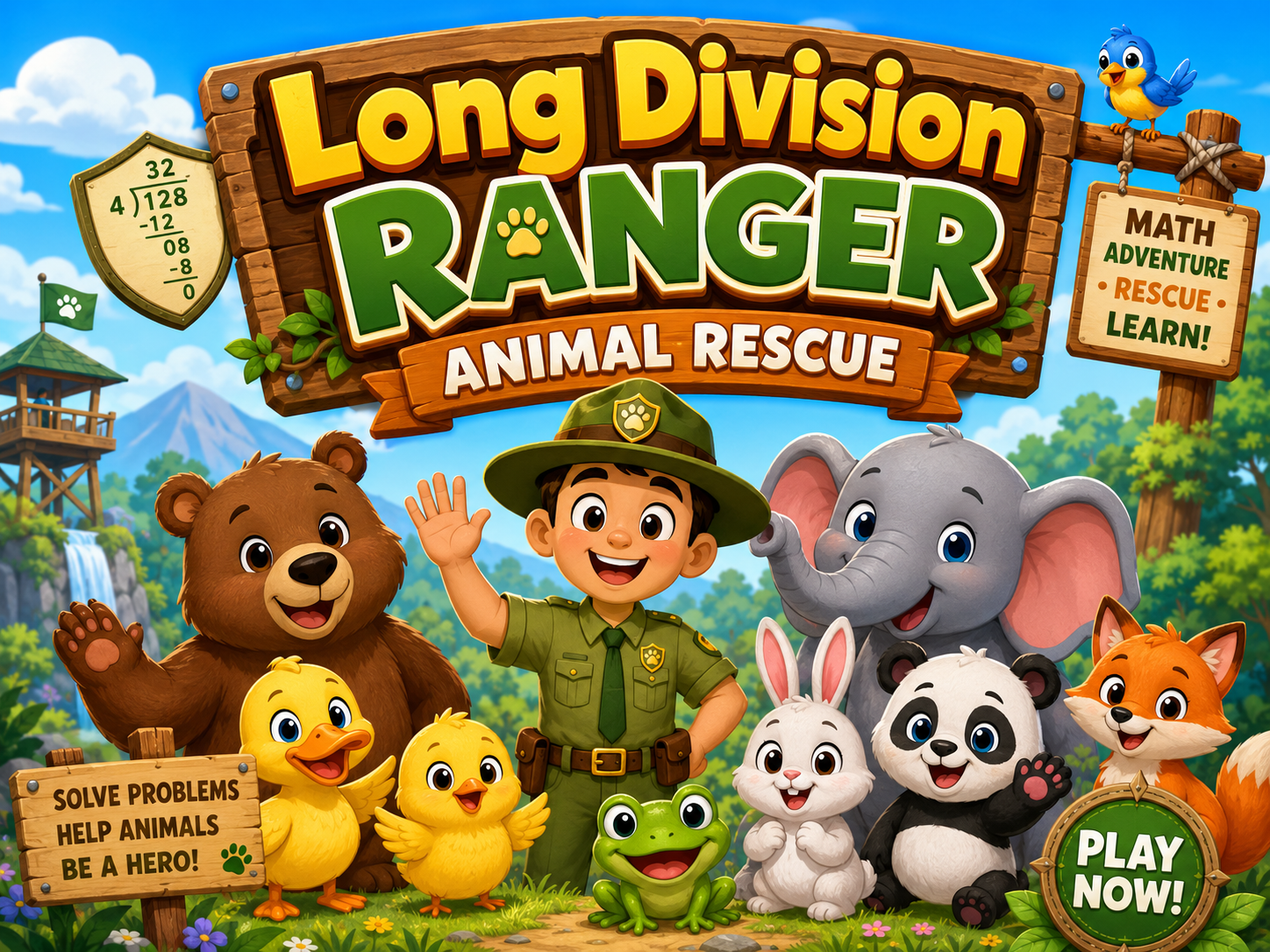 Long Division Ranger: Animal Rescue cover image